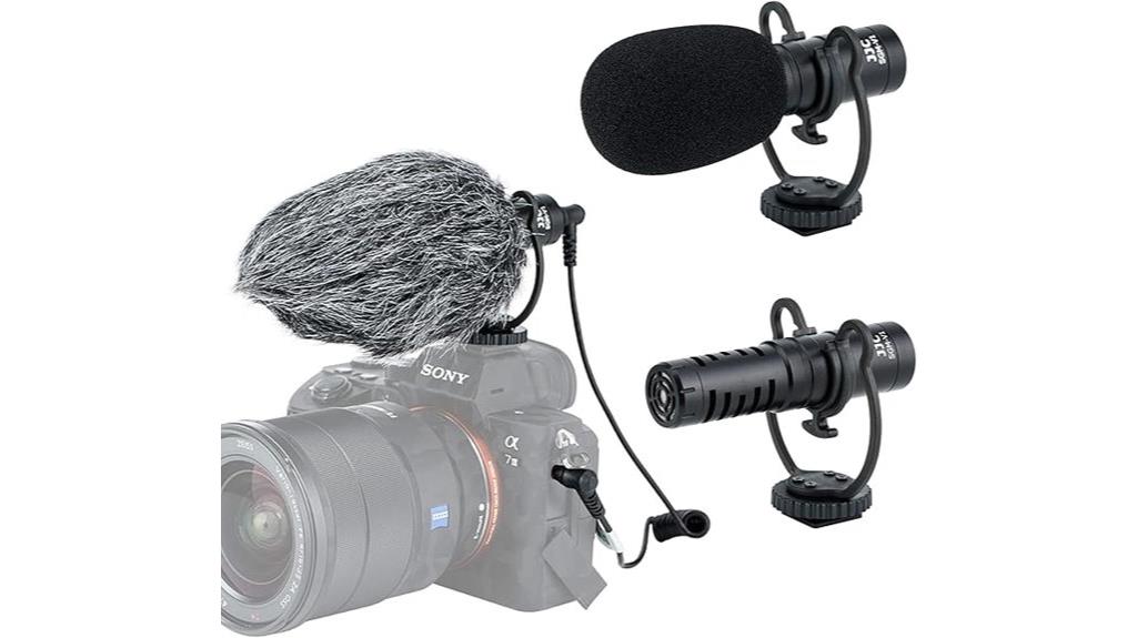 15 Best Condenser Microphones for Voiceovers That Deliver Studio-Quality Sound 14 shotgun microphone with accessories