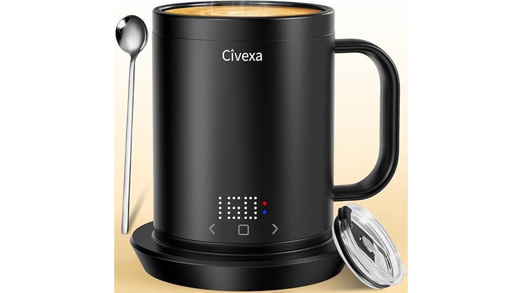 smart rechargeable coffee mug