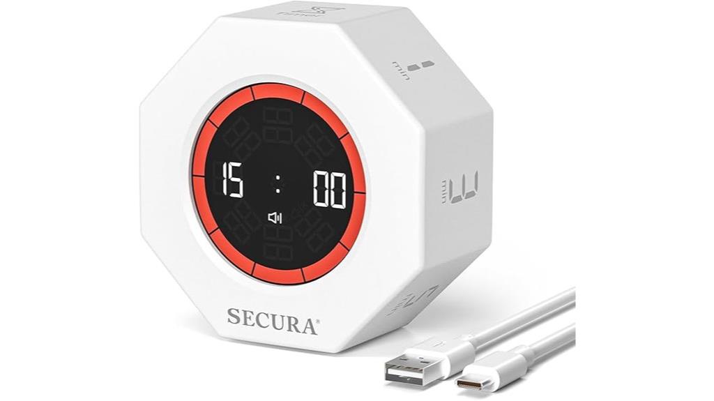 timer with preset options