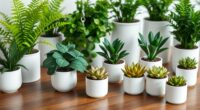 top artificial desk plants