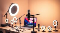 top ring light microphone combos