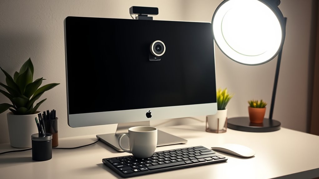 top ring light webcams