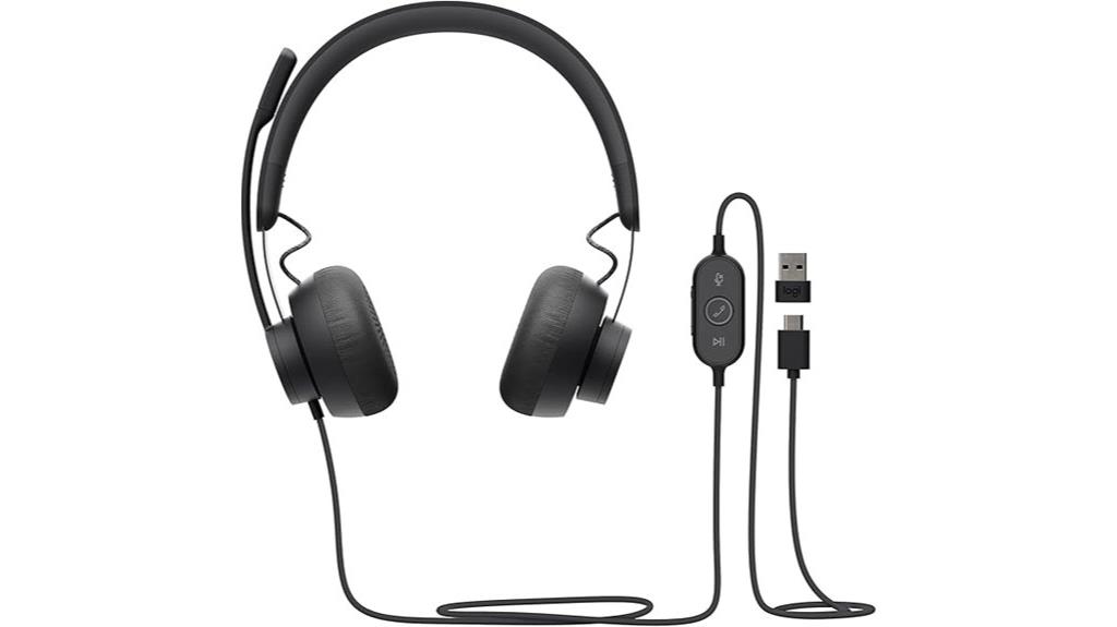 wired noise canceling headset