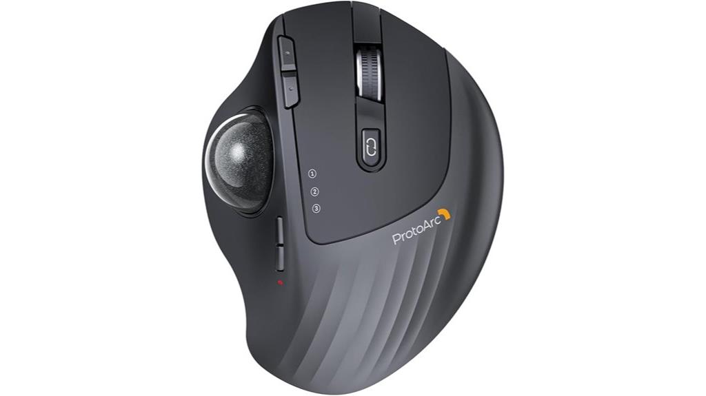 wireless bluetooth trackball mouse