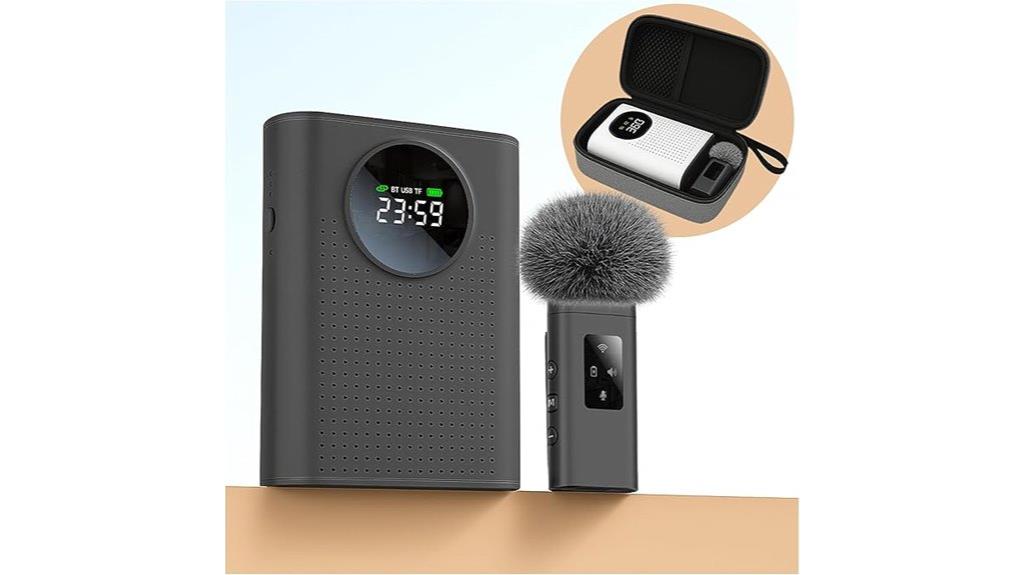 14 Best Lapel Microphones for Conferences That Ensure Clear Sound and Professional Audio 9 wireless microphone amplifier