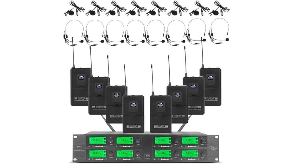 14 Best Lapel Microphones for Conferences That Ensure Clear Sound and Professional Audio 12 wireless microphone system kit