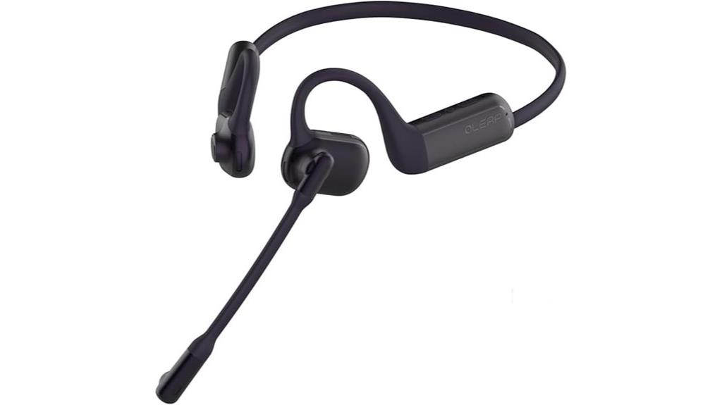 wireless pilot headset with mic