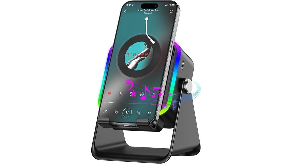 wireless speaker with stand