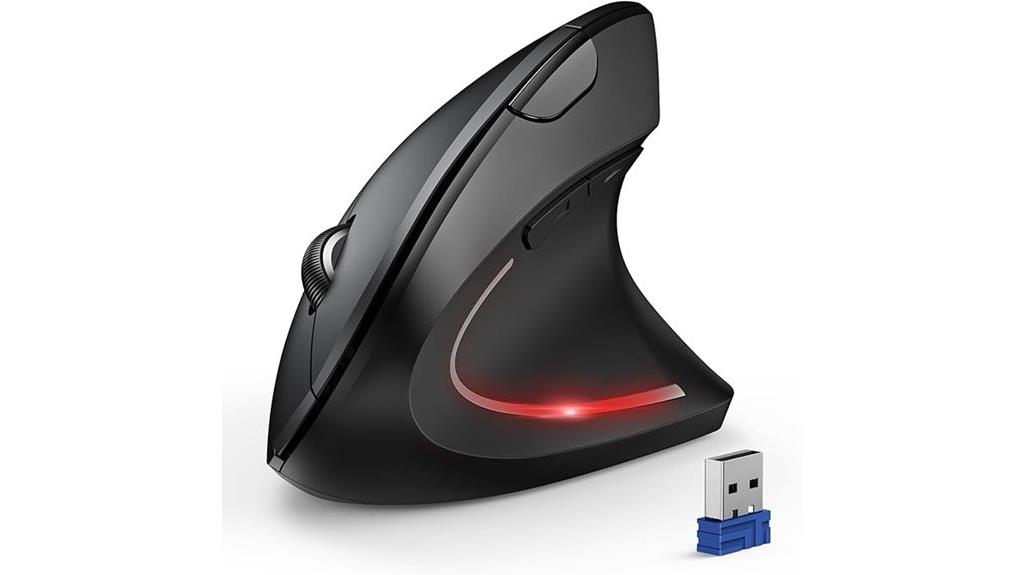 15 Best Wireless Ergonomic Mice for Wrist Pain Relief in 2025 7 wireless vertical mouse