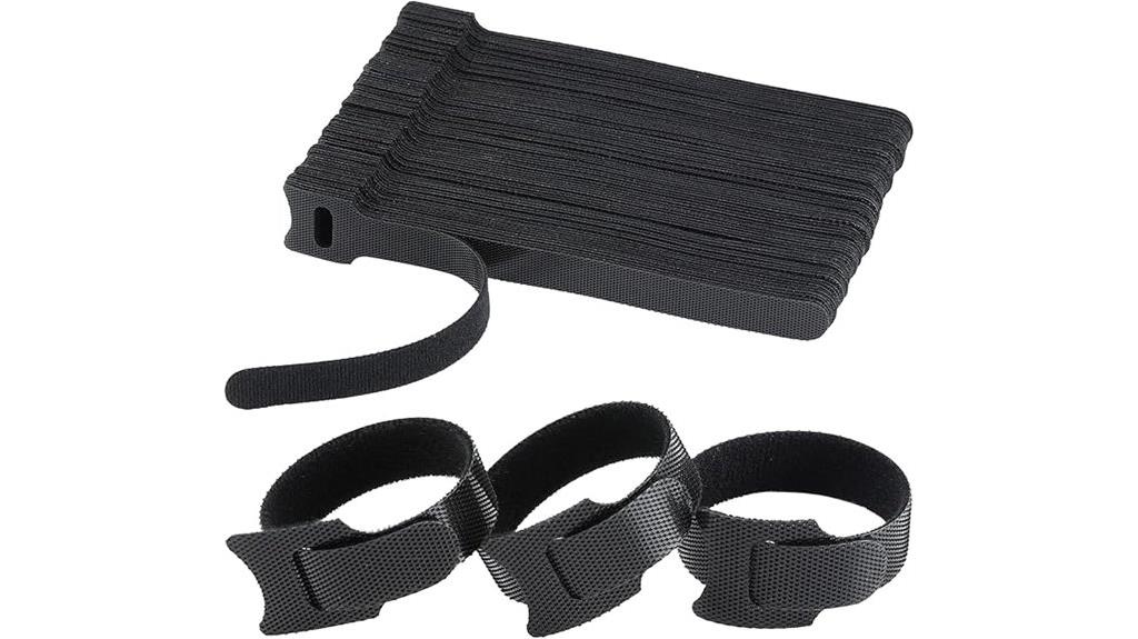 120 piece reusable cable ties