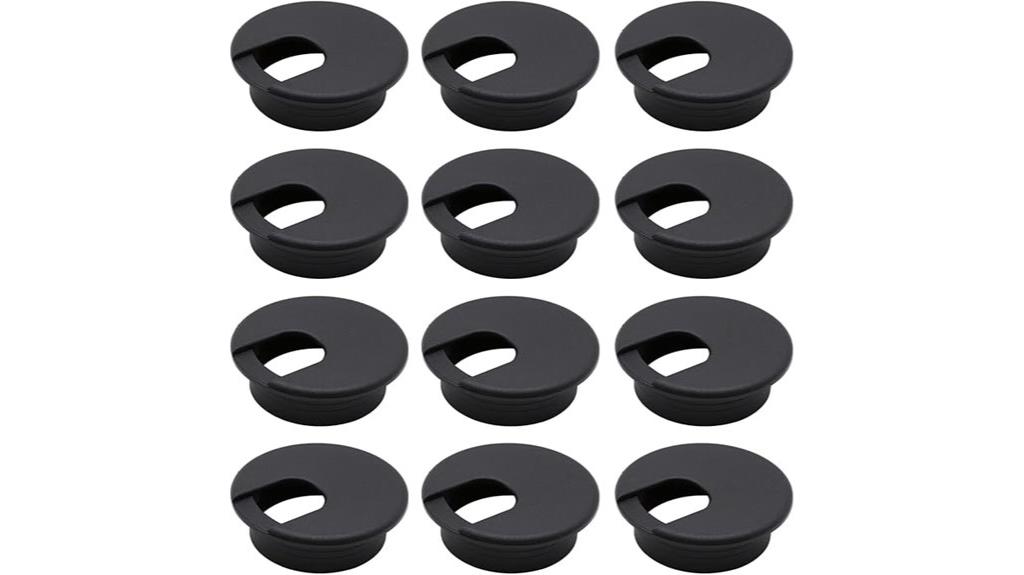 12 pack black grommet kit