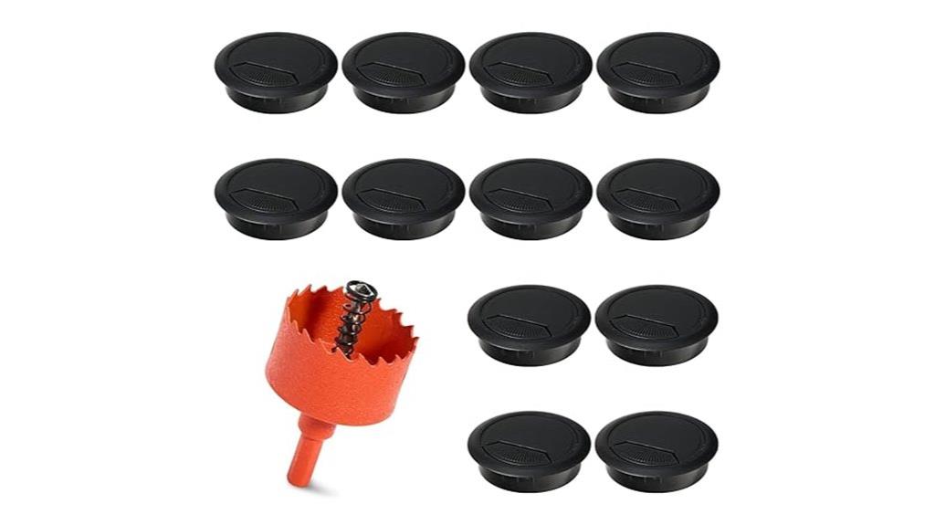 12 piece 2 inch grommet set