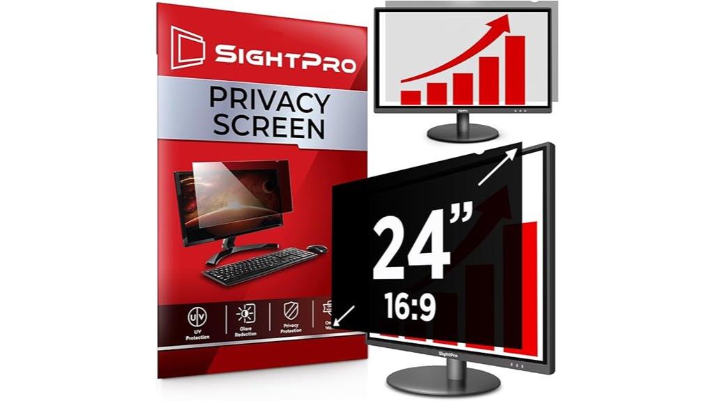 24 inch anti glare screen