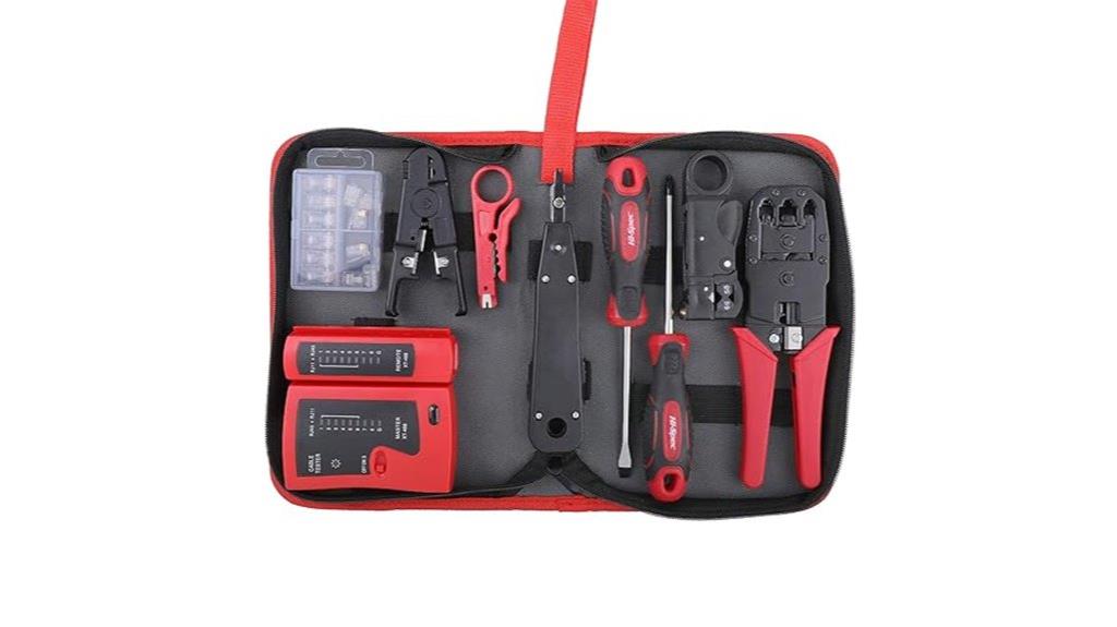 9 piece cable testing kit