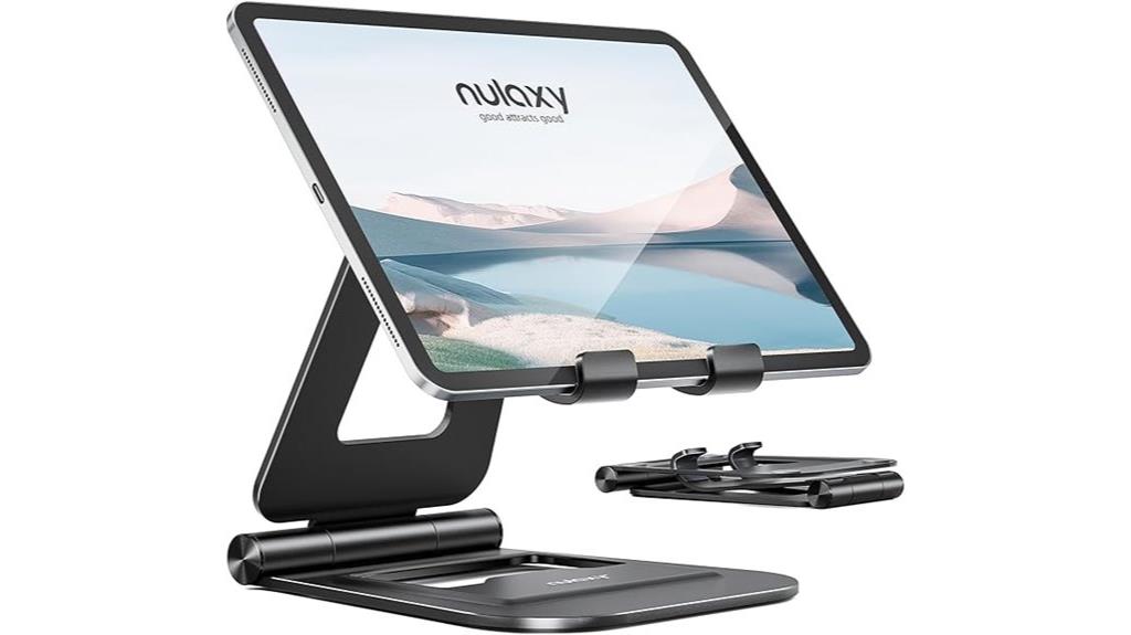 15 Best Tablet Stands for Your Desk in 2025—Stylish, Sturdy, and Space-Saving 7 adjustable aluminum tablet stand