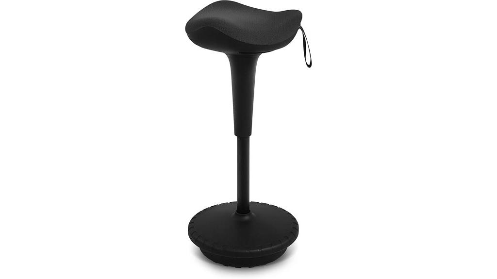 adjustable ergonomic swivel stool