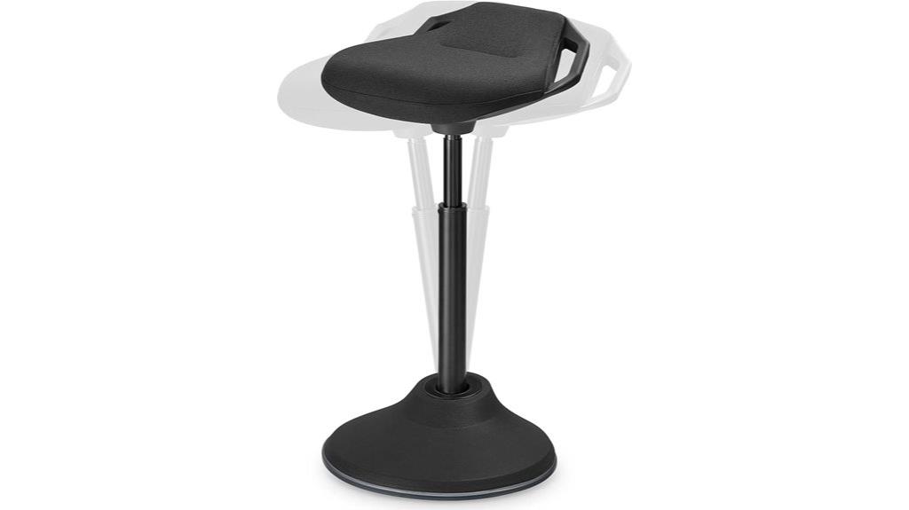 adjustable ergonomic wobble stool