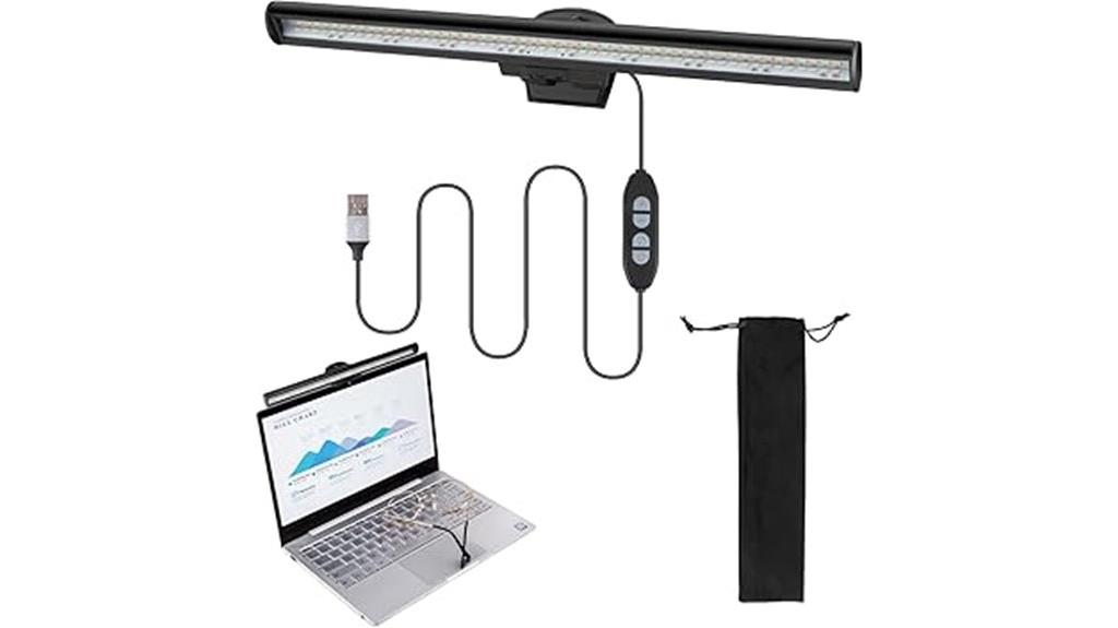 13 Best Portable Lap Monitor Lights for Enhanced Visibility on the Go 10 adjustable monitor light bar