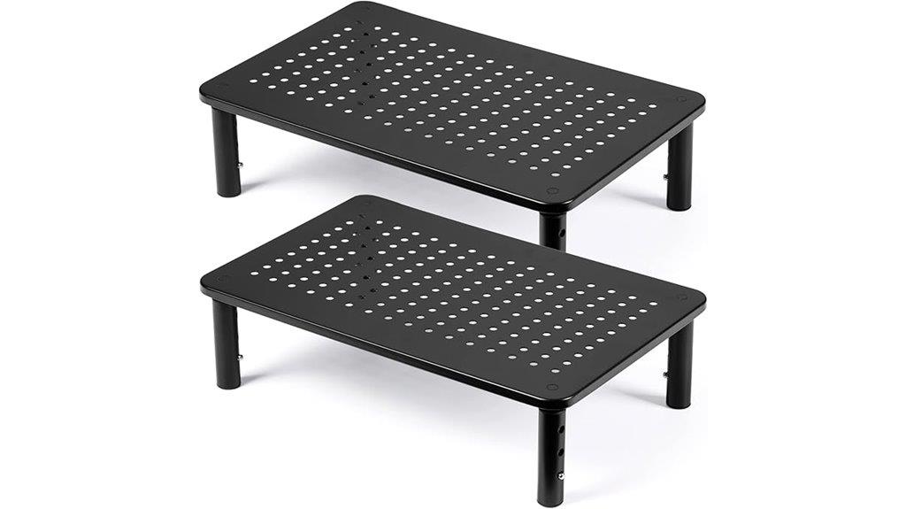 14 Best Height-Adjustable Desks for Comfort and Productivity in 2025 11 adjustable monitor stand pack