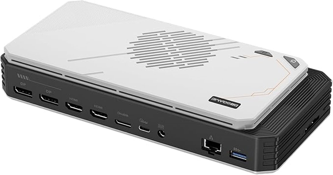 amd radeon 7600m external dock