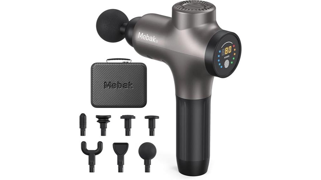 15 Best Massage Guns for Office Workers to Relieve Tension and Boost Productivity 14 athlete s mebak 3 massager