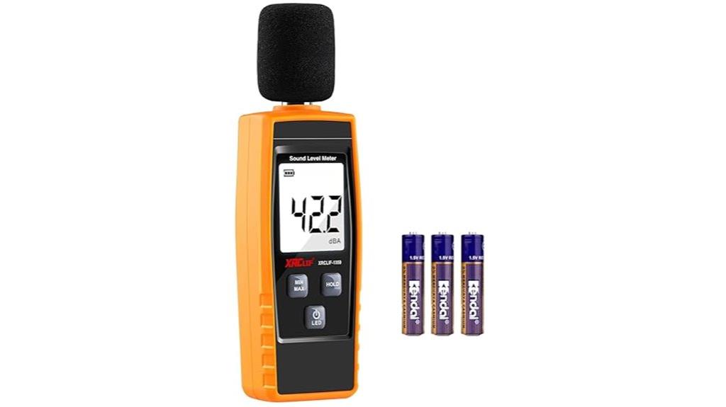 13 Best Noise Level Monitoring Devices to Keep Your Environment Quiet and Safe 4 backlit decibel level alarm