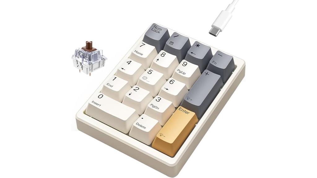 13 Best Standalone Mechanical Numpads for Enhanced Productivity in 2025 10 backlit wired mechanical numeric