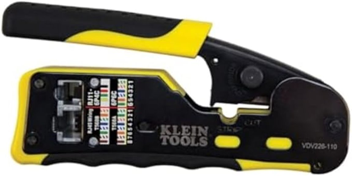 13 Best Crimping Tools for RJ‑45 Connectors That Make Wiring Easier 3 cable crimper wire cutter