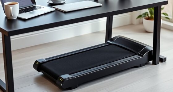 compact quiet under desk treadmills