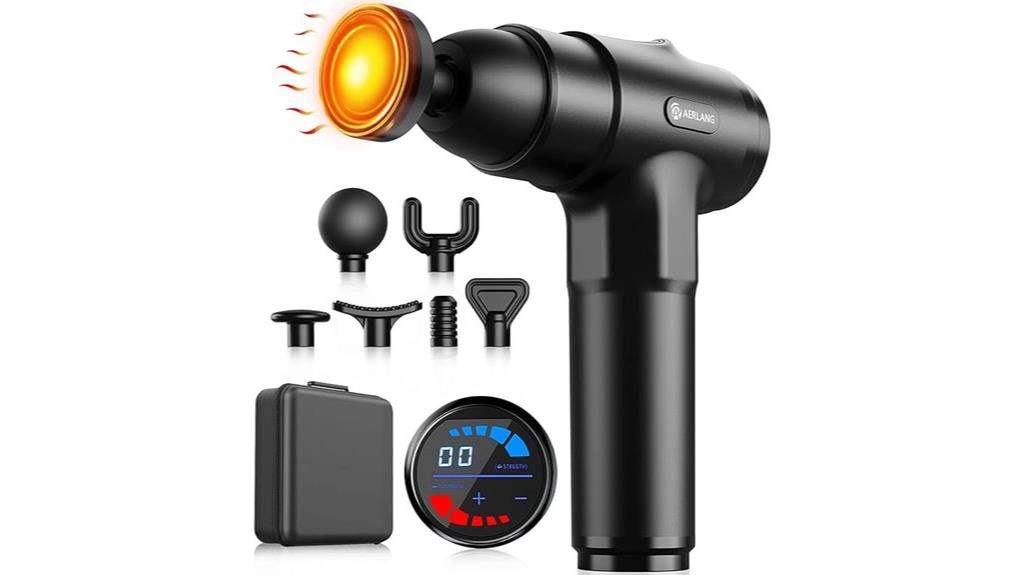 15 Best Massage Guns for Office Workers to Relieve Tension and Boost Productivity 9 deep tissue heat massage