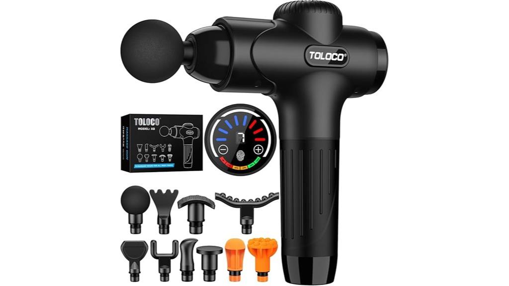 15 Best Massage Guns for Office Workers to Relieve Tension and Boost Productivity 8 deep tissue percussion massager