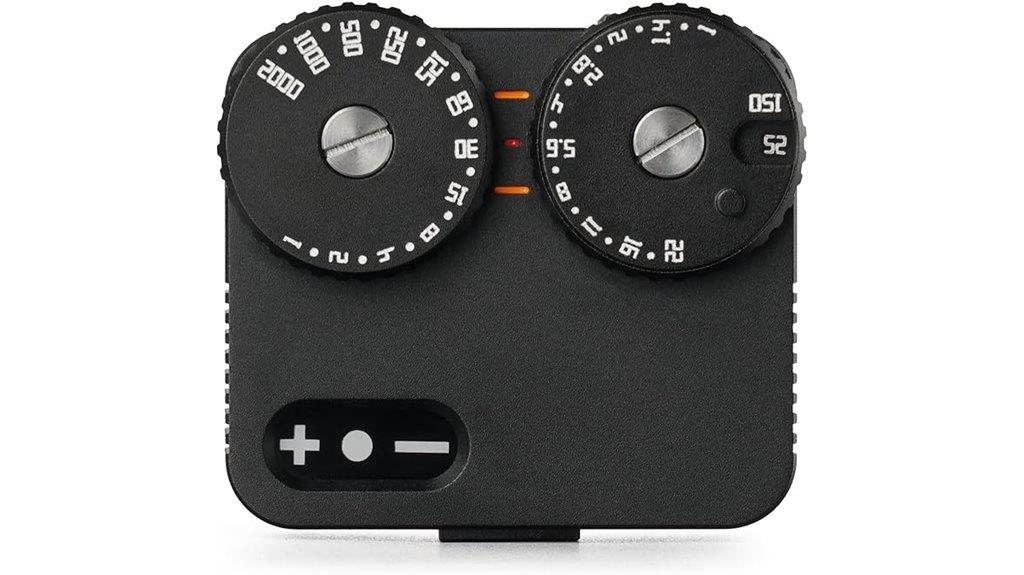 digital camera light meter