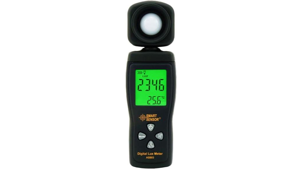 digital lux light meter
