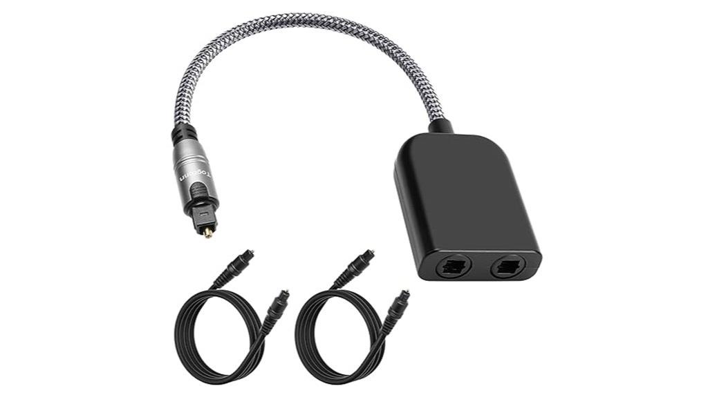 digital optical splitter adapter