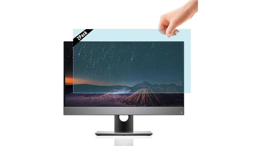 dual monitor blue light shields