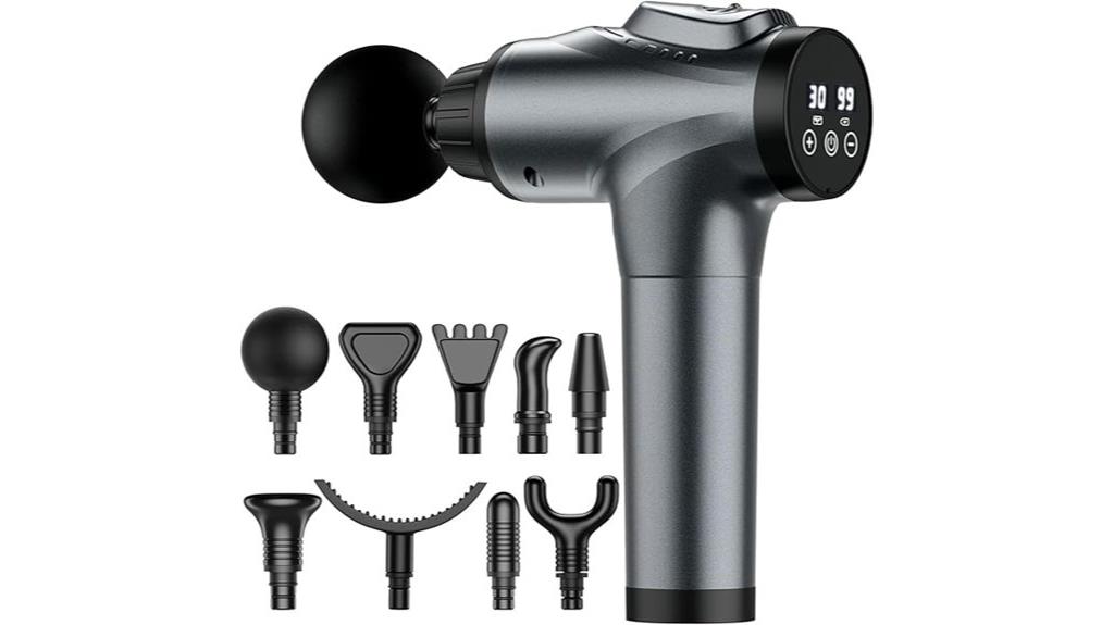 15 Best Massage Guns for Office Workers to Relieve Tension and Boost Productivity 15 eight head thirty speed massager