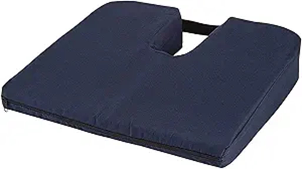 ergonomic coccyx pain cushion