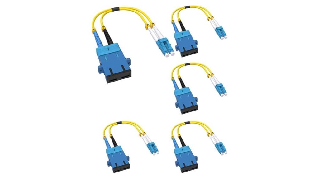 fiber optic adapter cable set