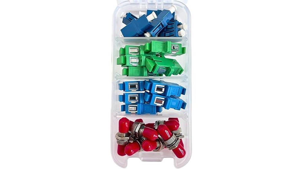 fiber optic connector set