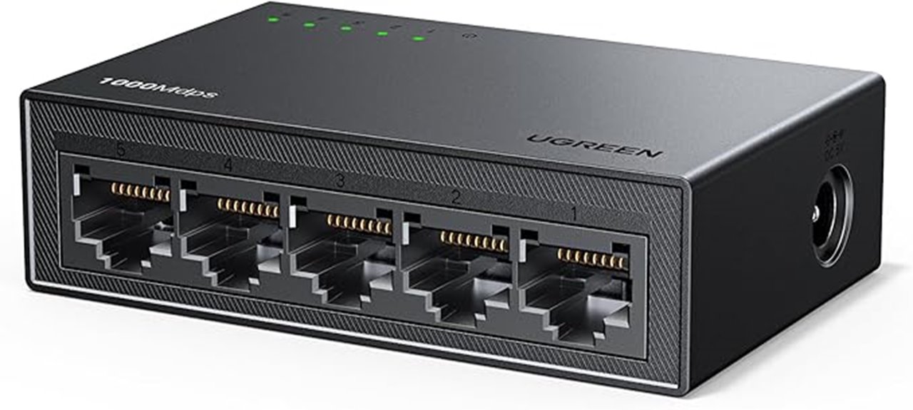 15 Best Gigabit Ethernet Switches of 2025 for Fast and Reliable Networking 8 five port gigabit switch