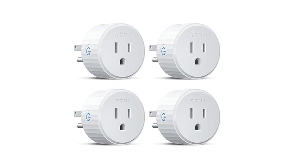 four pack wifi smart outlets
