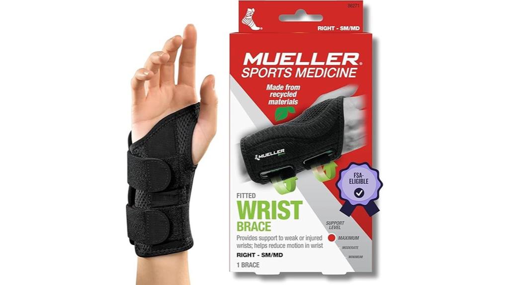 green mueller wrist brace