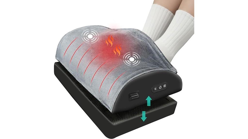 14 Best Ergonomic Foot Massagers That Relieve Tired Feet and Improve Circulation 5 heated adjustable footrest massage