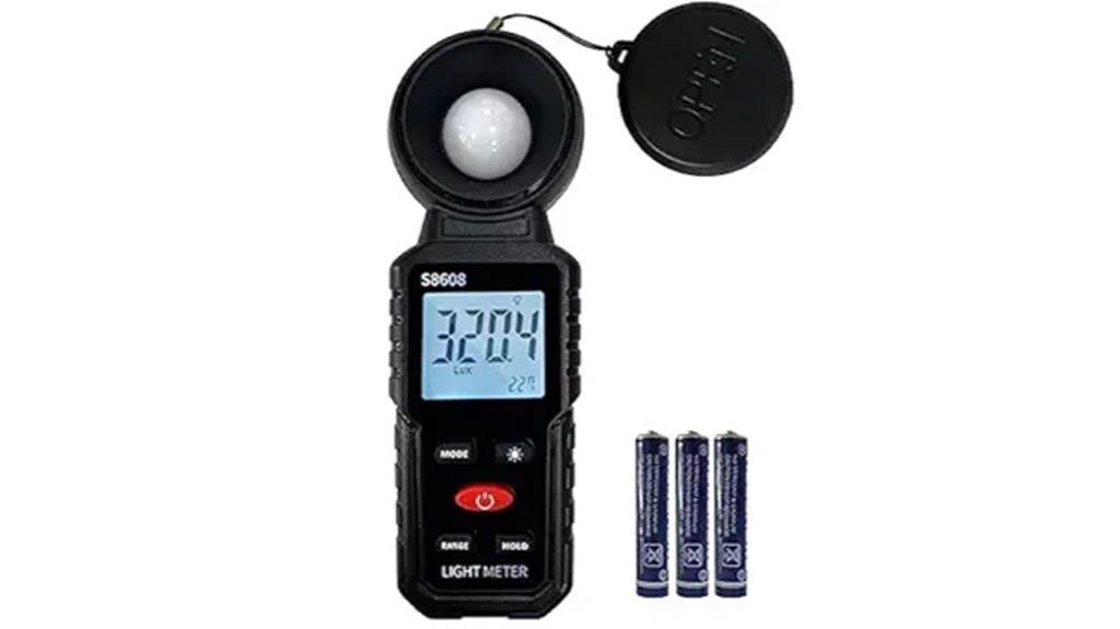 high brightness light meter