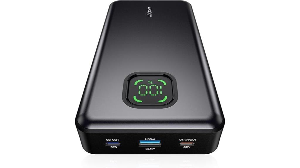 high capacity usb c power bank