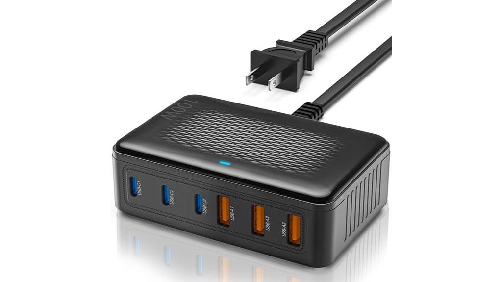 high power gan charging hub