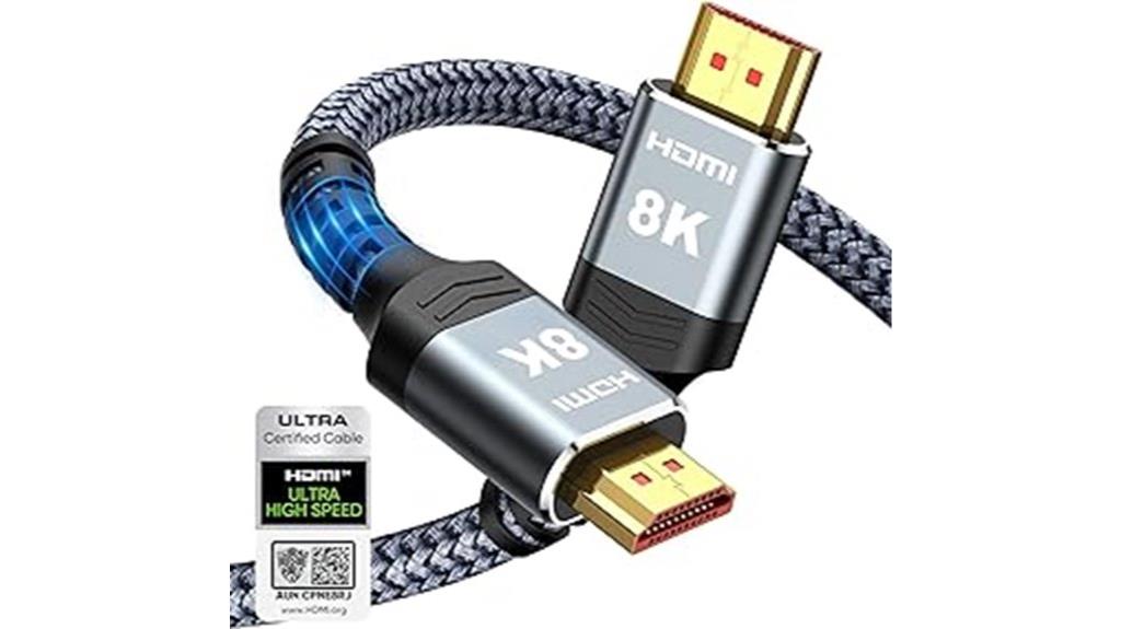 high speed 8k hdmi cable
