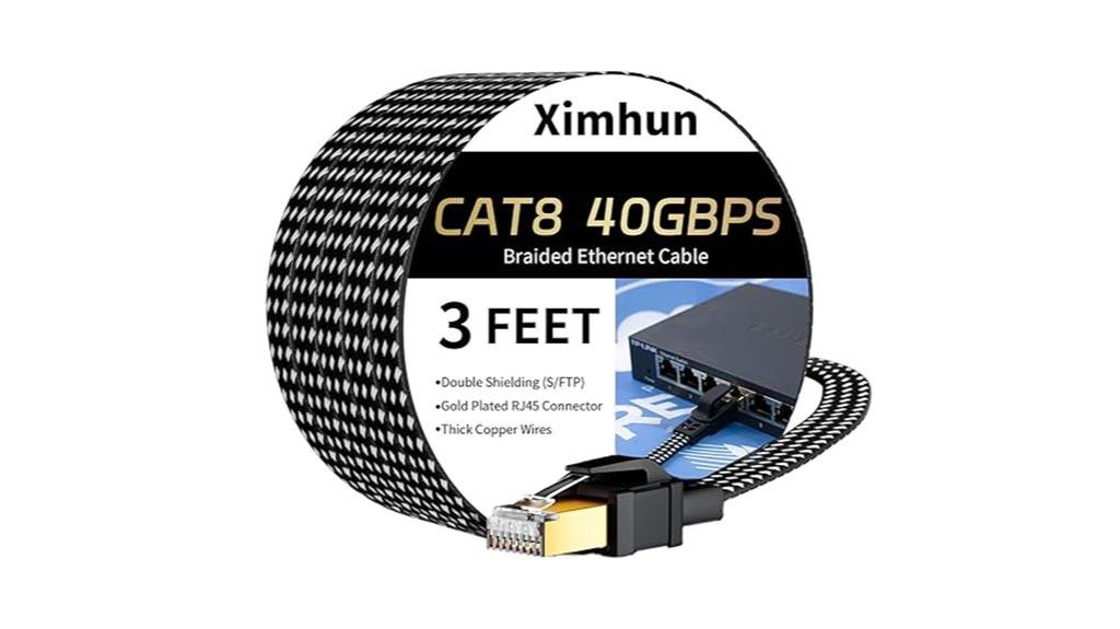 high speed braided ethernet