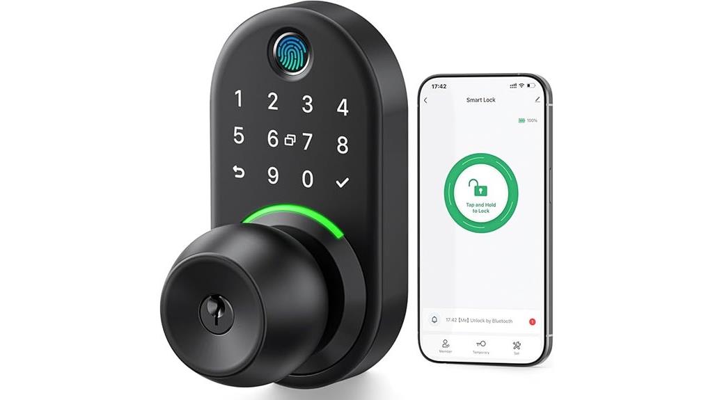 keypad enabled door lock