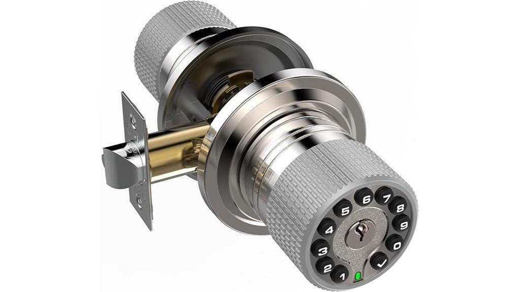 keypad smart door lock